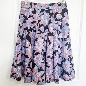 Floral A-Line Skirt